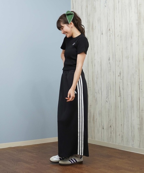 セール】adidas/アディダス Iラインスカート/スリーストライプ W799