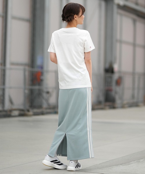 adidas(アディダス)の「adidas/アディダス ロングスカート Iライン ジャージ素材 SW799(スカート・レディース・ブラウン/ブラック/セージグリーン・M/L/S)」の19枚目の写真