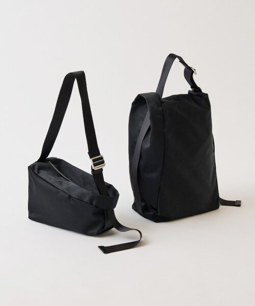 russet ショルダーバッグ　黒　ポーチ付き 美品 russet ラシット ショルダーバッグ Z-066 WALLET SHOULDER