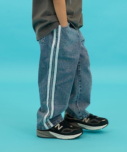 セール】【SKIT0LY】デニムラインパンツ（デニムパンツ）｜GLAZOS