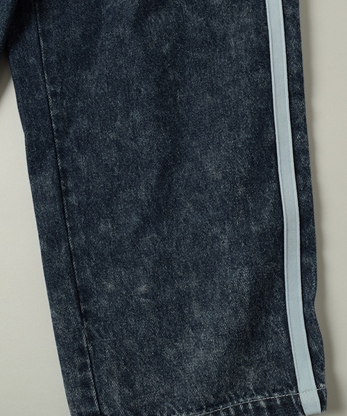 GLAZOS（グラソス）の「【SKIT0LY】デニムラインパンツ（デニムパンツ・キッズ・ライトブルー/ダークブルー・130cm/110cm/100cm/120cm）」の12枚目の写真