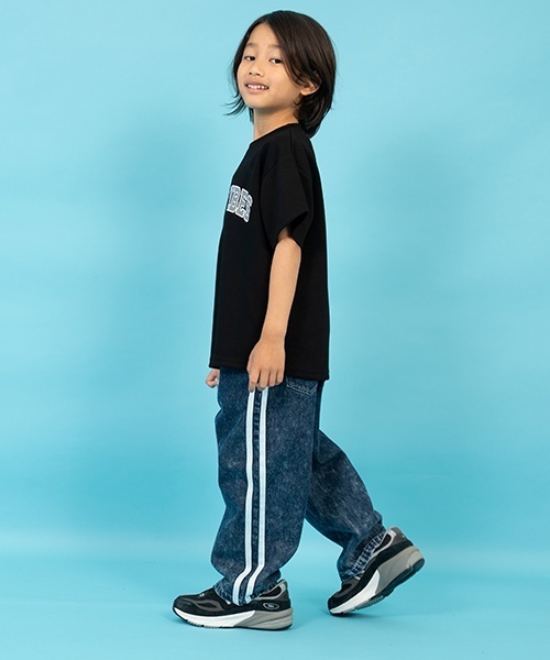 GLAZOS（グラソス）の「【SKIT0LY】デニムラインパンツ（デニムパンツ・キッズ・ライトブルー/ダークブルー・130cm/110cm/100cm/120cm）」の15枚目の写真