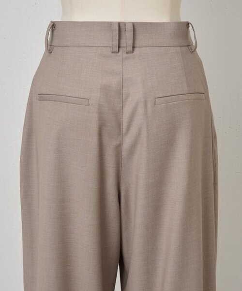 BEARDSLEY（ビアズリー）の「ワイドレッグパンツ（その他パンツ・レディース・ブラック/ベージュ・1/0）」の5枚目の写真