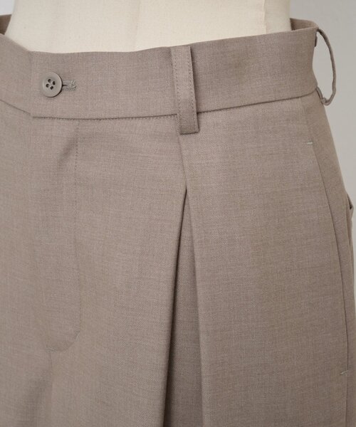 BEARDSLEY（ビアズリー）の「ワイドレッグパンツ（その他パンツ・レディース・ブラック/ベージュ・1/0）」の11枚目の写真