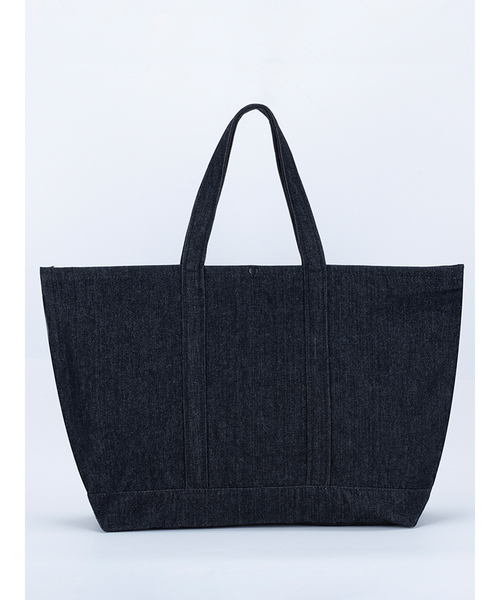 WEEKEND(ER)(ウィークエンダー)の「【WEEKENDER/ウィークエンダー】 SAFETY DENIM TOTE/デニム/トートバッグ旅行/デイリーユース【WEB限定】(バックパック/リュック・メンズ・ブルー/ブラック/ダークネイビー・フリー)」の9枚目の写真