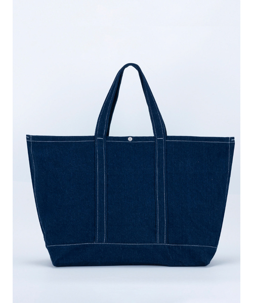 WEEKEND(ER)(ウィークエンダー)の「【WEEKENDER/ウィークエンダー】 SAFETY DENIM TOTE/デニム/トートバッグ旅行/デイリーユース【WEB限定】(バックパック/リュック・メンズ・ブルー/ブラック/ダークネイビー・フリー)」の13枚目の写真