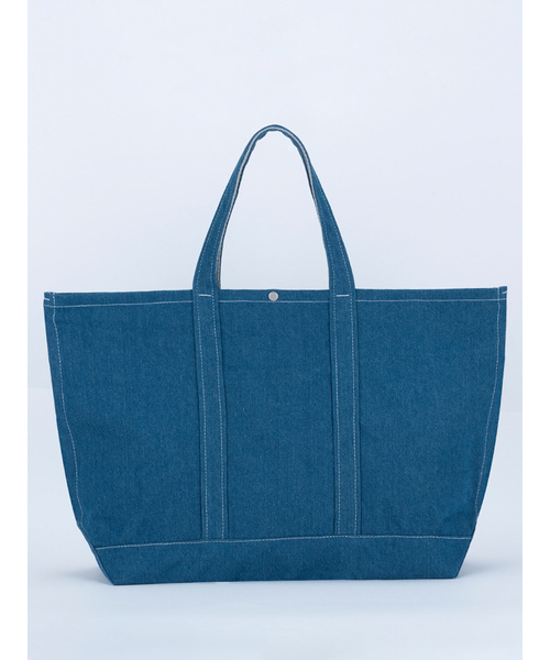 WEEKEND(ER)(ウィークエンダー)の「【WEEKENDER/ウィークエンダー】 SAFETY DENIM TOTE/デニム/トートバッグ旅行/デイリーユース【WEB限定】(バックパック/リュック・メンズ・ブルー/ブラック/ダークネイビー・フリー)」の17枚目の写真