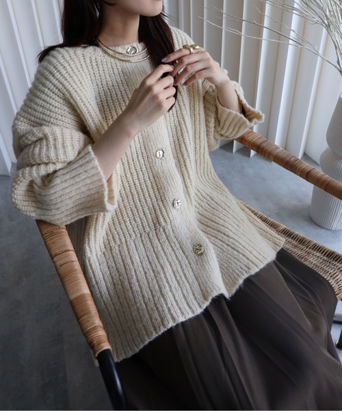 model：164cm. 着用サイズ：FREE