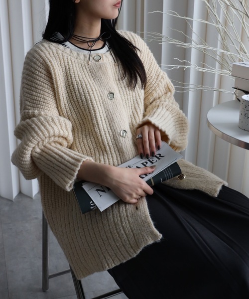 model：164cm. 着用サイズ：FREE