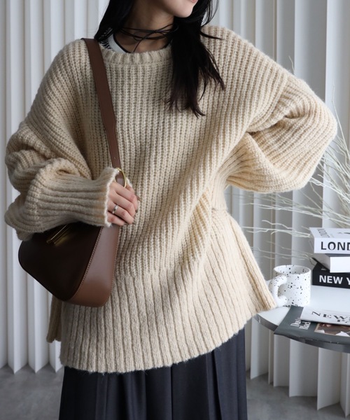 model：164cm. 着用サイズ：FREE