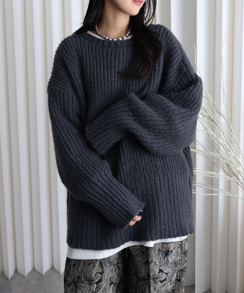 model：164cm. 着用サイズ：FREE