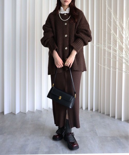 model：164cm. 着用サイズ：FREE