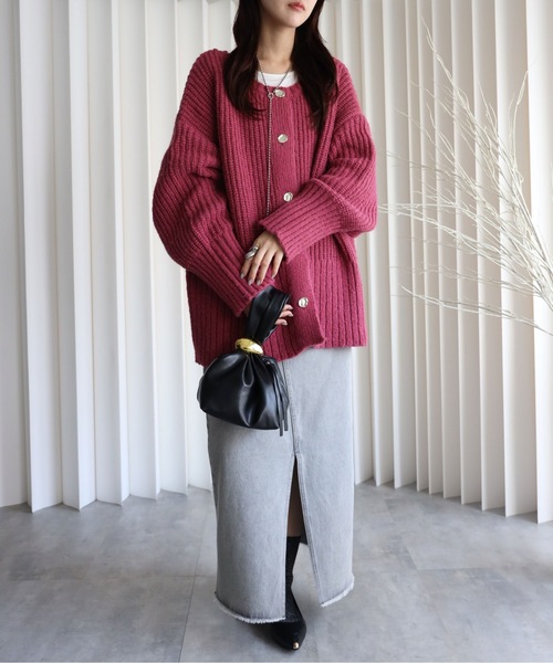 model：164cm. 着用サイズ：FREE