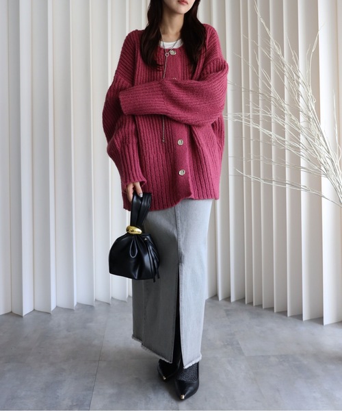 model：164cm. 着用サイズ：FREE