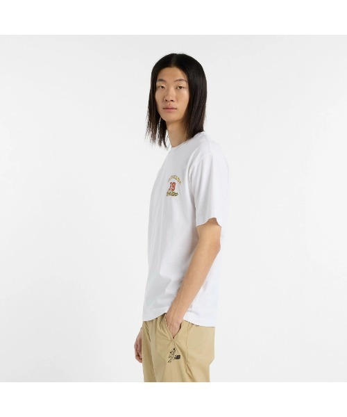 NEW BALANCE(ニューバランス)の「New Balance Shohei Ohtani Memories Short Sleeve T-Shirt “39” mizusawa(ニューバランス 大谷翔平 メモリーズ ショートスリーブ Tシャツ ”39” mizusawa)(Tシャツ/カットソー・メンズ・ホワイト・MEDIUM/X-LARGE/LARGE)」の2枚目の写真