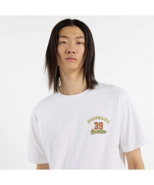 NEW BALANCE(ニューバランス)の「New Balance Shohei Ohtani Memories Short Sleeve T-Shirt “39” mizusawa(ニューバランス 大谷翔平 メモリーズ ショートスリーブ Tシャツ ”39” mizusawa)(Tシャツ/カットソー・メンズ・ホワイト・MEDIUM/X-LARGE/LARGE)」の5枚目の写真