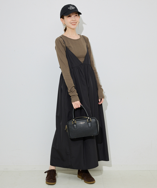 MILLER（ミラー）の「《追加6/一部カラーWEB・店舗限定》miller  SLOBE別注 SHEER RIB クルーネック（Tシャツ/カットソー・レディース・グレー/ホワイト/ブラウン/グリーン/レッド/ピンク・FREE）」の17枚目の写真