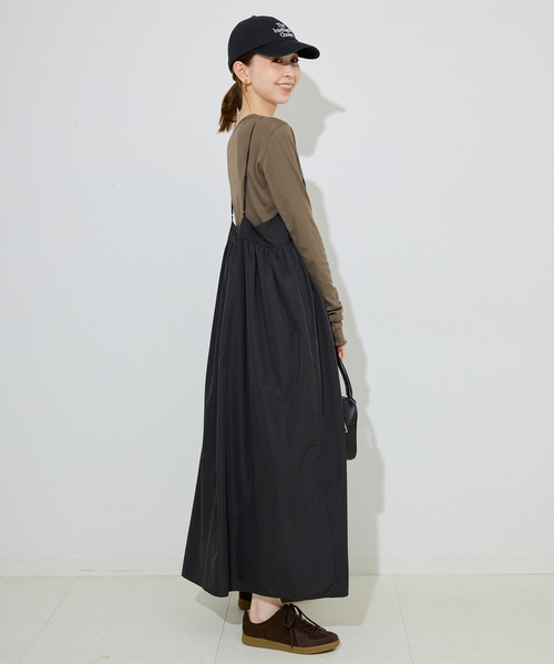 MILLER（ミラー）の「《追加6/一部カラーWEB・店舗限定》miller  SLOBE別注 SHEER RIB クルーネック（Tシャツ/カットソー・レディース・グレー/ホワイト/ブラウン/グリーン/レッド/ピンク・FREE）」の19枚目の写真