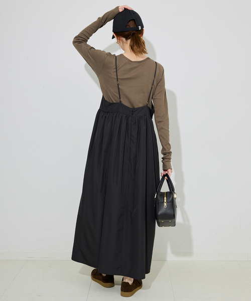 MILLER（ミラー）の「《追加6/一部カラーWEB・店舗限定》miller  SLOBE別注 SHEER RIB クルーネック（Tシャツ/カットソー・レディース・グレー/ホワイト/ブラウン/グリーン/レッド/ピンク・FREE）」の20枚目の写真