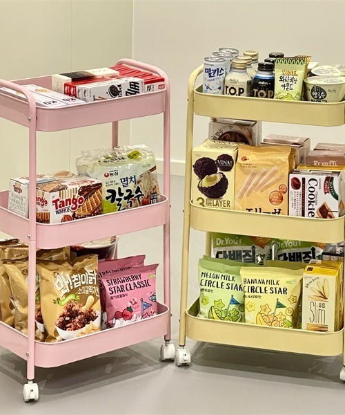 カラーワゴン！ 収納 キャスター付き3段カラーワゴン : ZOZOTOWN Yahoo!店 - 通販