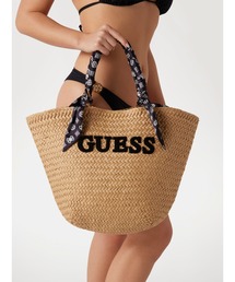 Guess | BEACH Straw Bag かごバッグ(かごバッグ)