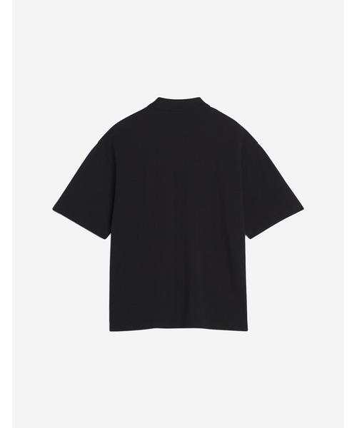 Maison Kitsune（メゾンキツネ）の「FOX HEAD OVERSIZE POLO（ポロシャツ・メンズ・ブラック/ネイビー・XS/S/M/L/XL）」の4枚目の写真