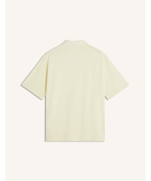 Maison Kitsune(メゾンキツネ)の「FOX HEAD OVERSIZE POLO(ポロシャツ・メンズ・ブラック/ネイビー/ダークグレー/ライトグリーン系/ベビーピンク・XS/S/M/L/XL)」の21枚目の写真