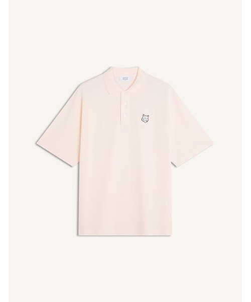 Maison Kitsune(メゾンキツネ)の「FOX HEAD OVERSIZE POLO(ポロシャツ・メンズ・ブラック/ネイビー/ダークグレー/ライトグリーン系/ベビーピンク・XS/S/M/L/XL)」の16枚目の写真