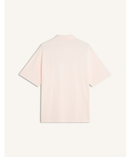 Maison Kitsune(メゾンキツネ)の「FOX HEAD OVERSIZE POLO(ポロシャツ・メンズ・ブラック/ネイビー/ダークグレー/ライトグリーン系/ベビーピンク・XS/S/M/L/XL)」の15枚目の写真