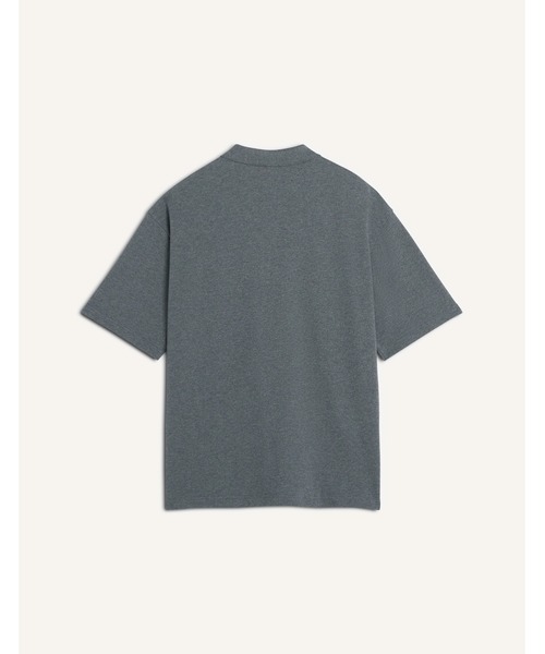 Maison Kitsune（メゾンキツネ）の「FOX HEAD OVERSIZE POLO（ポロシャツ・メンズ・ブラック/ネイビー/ダークグレー/ライトグリーン系/ベビーピンク・XS/S/M/L/XL）」の11枚目の写真