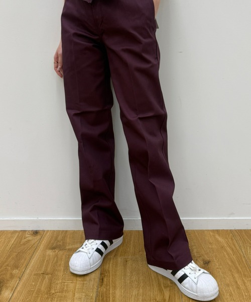 Dickies（ディッキーズ）の「Dickies/ディッキーズ Original 874(R) ワークパンツ センタープレス スケーターパンツ レングス30インチ（チノパンツ・メンズ・カーキ/チャコールグレー/ブラック/ダークブラウン/ネイビー/ダークグリーン/グレー/シルバー/オリーブ/ブルーグリーン/マルーン/レッド/ホワイト/グリーン/ヘザーチャコール・32/28/30/34/36）」の14枚目の写真