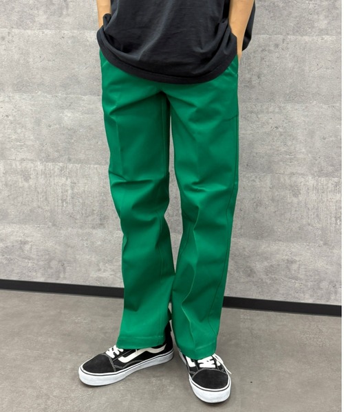 Dickies（ディッキーズ）の「Dickies/ディッキーズ Original 874(R) ワークパンツ センタープレス スケーターパンツ レングス30インチ（チノパンツ・メンズ・カーキ/チャコールグレー/ブラック/ダークブラウン/ネイビー/ダークグリーン/グレー/シルバー/オリーブ/ブルーグリーン/マルーン/レッド/ホワイト/グリーン/ヘザーチャコール・32/28/30/34/36）」の10枚目の写真