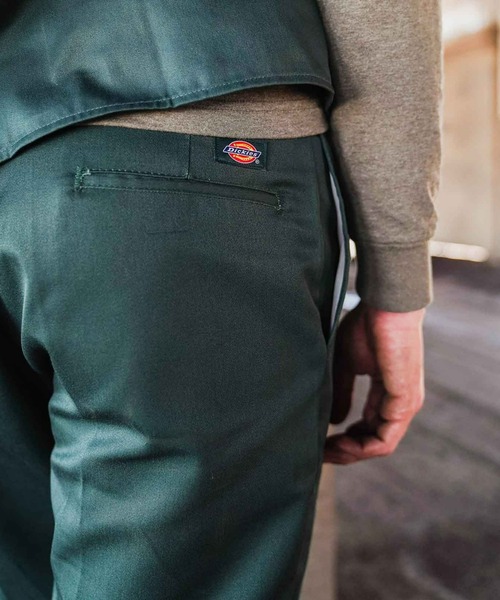 Dickies（ディッキーズ）の「Dickies/ディッキーズ Original 874(R) ワークパンツ センタープレス スケーターパンツ レングス30インチ（チノパンツ・メンズ・カーキ/チャコールグレー/ブラック/ダークブラウン/ネイビー/ダークグリーン/グレー/シルバー/オリーブ/ブルーグリーン/マルーン/レッド/ホワイト/グリーン/ヘザーチャコール・32/28/30/34/36）」の8枚目の写真