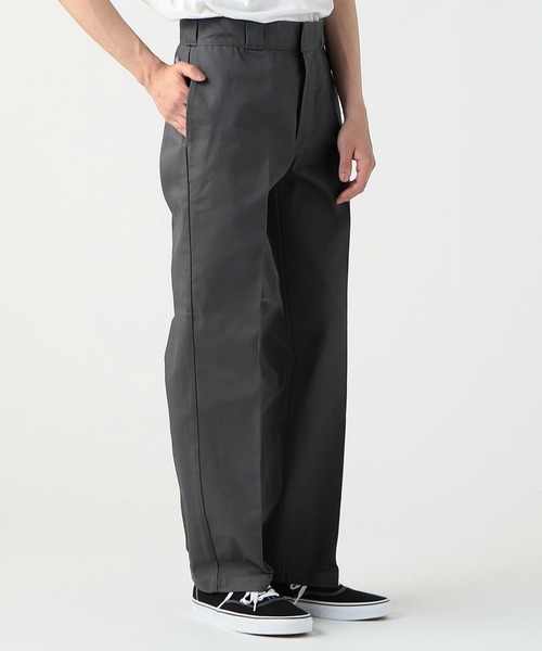 Dickies（ディッキーズ）の「Dickies/ディッキーズ Original 874(R) ワークパンツ センタープレス スケーターパンツ レングス30インチ（チノパンツ・メンズ・カーキ/チャコールグレー/ブラック/ダークブラウン/ネイビー/ダークグリーン/グレー/シルバー/オリーブ/ブルーグリーン/マルーン/レッド/ホワイト/グリーン/ヘザーチャコール・32/28/30/34/36）」の18枚目の写真