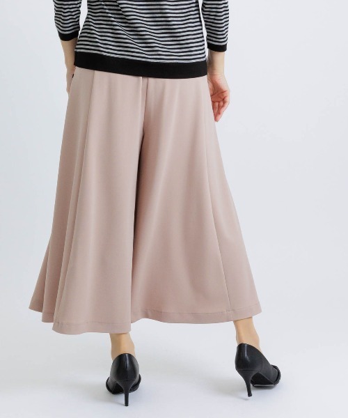 STUDIO PICONE（スタジオピッコーネ）の「マットポンチ八分丈ワイドパンツ（その他パンツ・レディース・ベージュ/グリーン/ライトグレー/ネイビー・M/LL/L）」の10枚目の写真