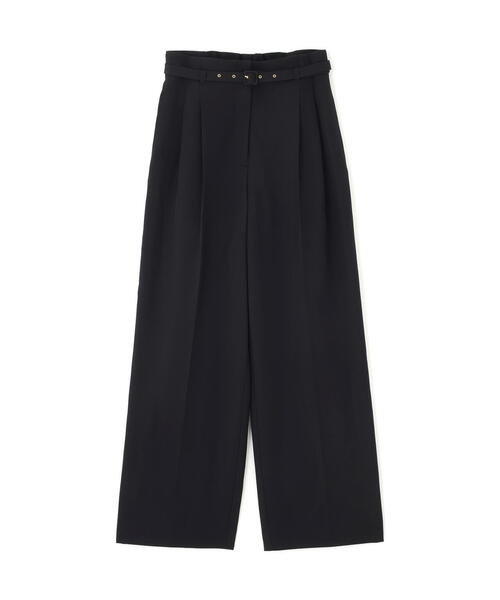 NATURAL BEAUTY BASIC（ナチュラルビューティーベーシック）の「◇【CLASSY.掲載】【ちょうど、いい服】くびれ仕込みベルテッドパンツ（その他パンツ・レディース・ブラック/ベージュ/イエロー/ブラウン・LARGE/SMALL/MEDIUM/P/S）」の5枚目の写真