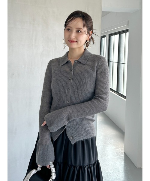 未使用新品タグ付きスナイデル　シアーポロニット 未使用新品タグ付きスナイデル シアーポロニット SNIDEL