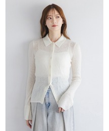 SNIDEL | シアーモヘヤポロニット(ニット/セーター)