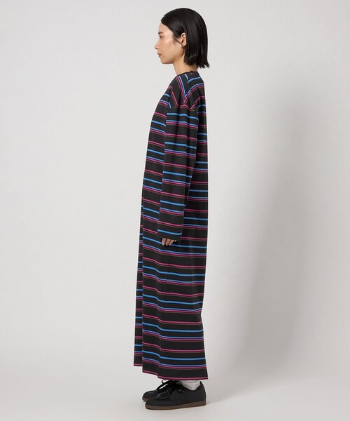 CITEN（シテン）の「＜CITEN＞CITENロゴカットワンピース（ワンピース・レディース・ブラック/ダークグレー・M/S）」の6枚目の写真