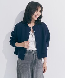 【新色追加】BEAUTY FORM JERSEY スナップカーディガン