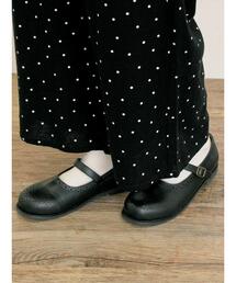 Samansa Mos2 | メダリオンワンストラップシューズ(ドレスシューズ)