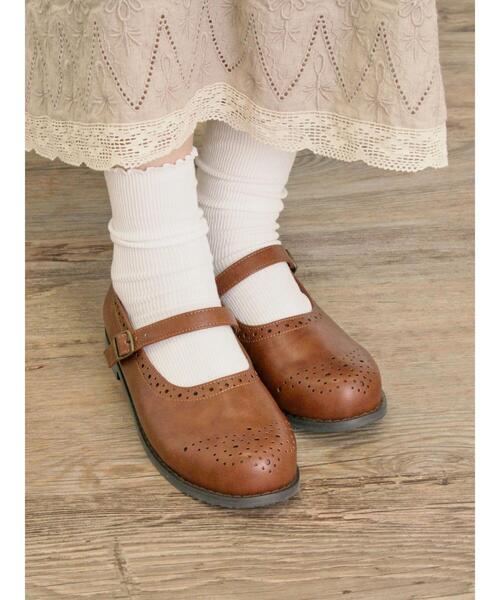 セール】メダリオンワンストラップシューズ（ドレスシューズ