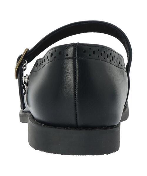 Samansa Mos2（サマンサ モスモス）の「メダリオンワンストラップシューズ（ドレスシューズ・レディース・ブラック/キャメル・XL/L/M/S）」の4枚目の写真