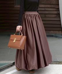 ACYM（アシーム）の「サテンバルーンロングスカート（スカート）」