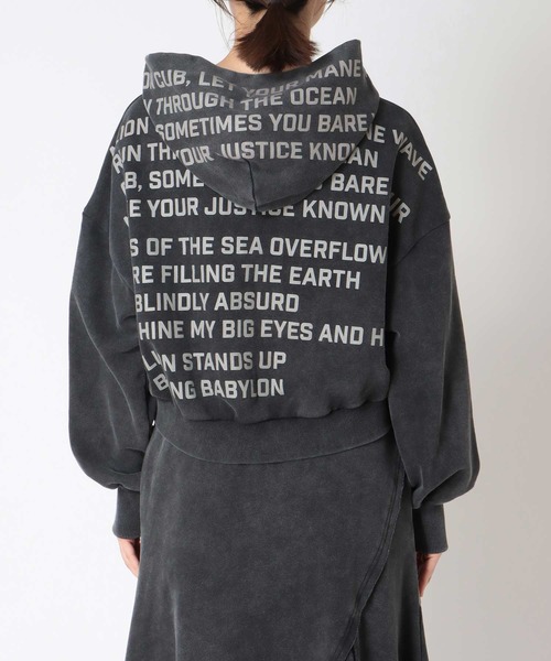 Cepica（セピカ）の「バックロゴショートパーカー（パーカー・レディース・グレー/チャコールグレー・FREE）」の18枚目の写真