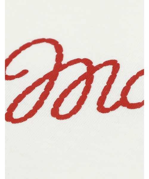 Little sunny bite（リトルサニーバイト）の「MARRONCREAM x little sunny bite big tee（Tシャツ/カットソー・レディース・ホワイト/ブラック/ピンク・SMALL/MEDIUM）」の14枚目の写真