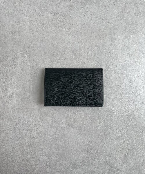 gemeil(ジェムイル)の「シボレザーカードケース(PT-315)(名刺入れ・レディース・ブルー/グリーン/グレー系その他/グレー/ブラック・FREE)」の10枚目の写真