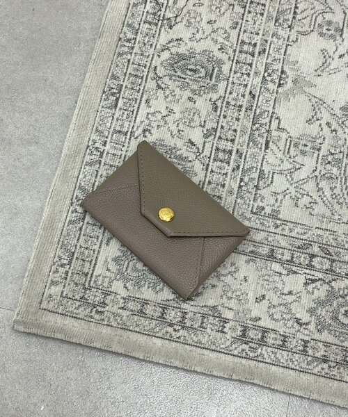 gemeil(ジェムイル)の「シボレザーカードケース(PT-315)(名刺入れ・レディース・ブルー/グリーン/グレー系その他/グレー/ブラック・FREE)」の16枚目の写真
