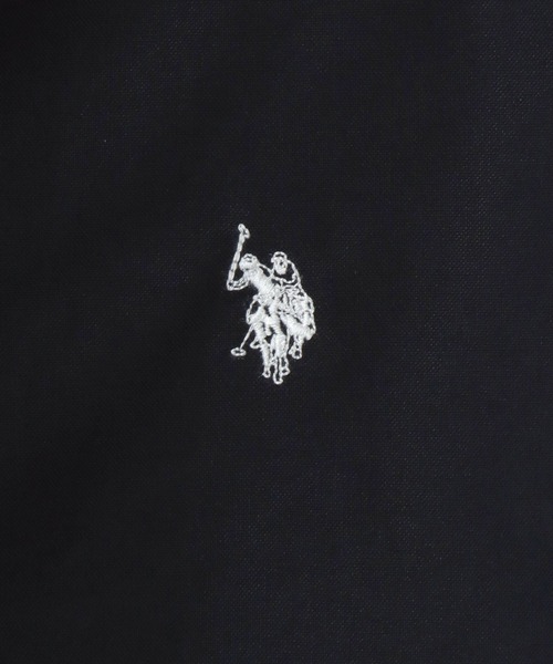 U.S. POLO ASSN.(ユーエスポロアッスン)の「U.S. POLO ASSN./ユーエスポロアッスン Oxford Denim Shirt/レギュラーフィット オックスフォード デニム ロゴ ワンポイント刺繍 ボタンダウンシャツ/レディース メンズ(シャツ/ブラウス・メンズ・ブルー/ブラック/アイボリー/ネイビー・LL/L/M)」の20枚目の写真