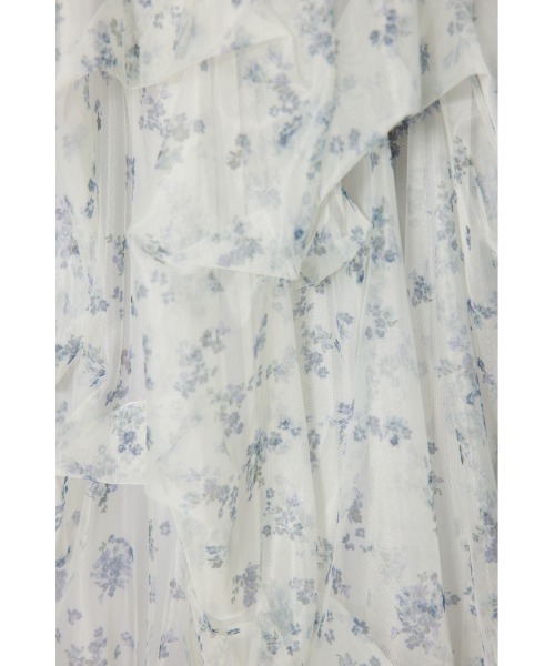 rienda(リエンダ)の「ランダムタックチュールスカート 秋服 冬服(スカート・レディース・ホワイト系その他/ピンク/ブラック系その他・SMALL/MEDIUM)」の15枚目の写真